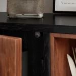 Norway Modern Sideboard Buffet 3 Door Cabinet - Image 6
