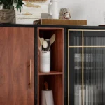Norway Modern Sideboard Buffet 3 Door Cabinet - Image 9