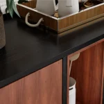 Norway Modern Sideboard Buffet 3 Door Cabinet - Image 7