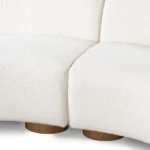 Octavia 2 Piece Curved Sofa - Image 3