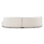 Octavia 2 Piece Curved Sofa - Image 4
