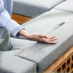 Modular Teak & Beech Outdoor Furniture Set - Image 10