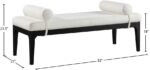 Priscilla Linen Upholstered Bench - Image 7