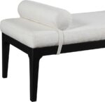 Priscilla Linen Upholstered Bench - Image 2