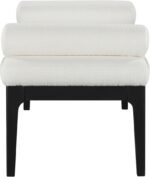 Priscilla Linen Upholstered Bench - Image 5