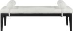 Priscilla Linen Upholstered Bench - Image 6