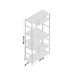 Mordern Asymmetrical Bookcase - Image 4