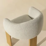 Rayan Dining Armchair - Rustic Oak - Image 6