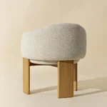 Rayan Dining Armchair - Rustic Oak - Image 5