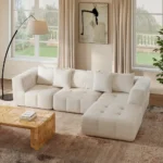 Skarn Plush Velvet Modular Sofa - Image 14