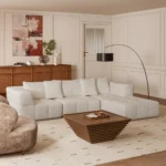 Skarn Plush Velvet Modular Sofa - Image 2