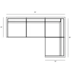 Midcentury Outdoor Sectional Set - Image 9
