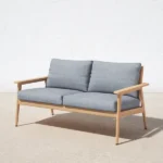 Scandinavian Teak Loveseat - Image 4