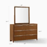 The Elowen Mirror Dresser Set - Image 7