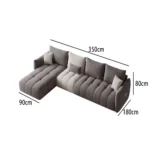 Valla Anti-Scratch Chaise Lounge - Image 7