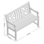 Outdoor Garden Bench - Image 4