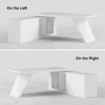 Absolutely Black L-Shape Desk - Image 11