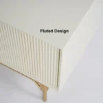 Amanda Off White TV Stand - Image 4