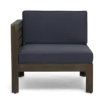 Outdoor Wooden Slatted Sofa Set - Image 28