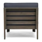 Outdoor Wooden Slatted Sofa Set - Image 25