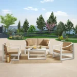 4-Piece Outdoor Sofa Conversation Set
