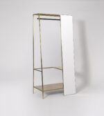 Augsberg Wardrobe Brass & Black - Image 2