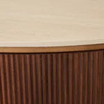 Lux Walnut Veneer Coffee Table - Image 4