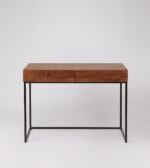 Brody Matt Black Wooden Desk - Image 3