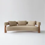 Castles Curved Boucle Sofa