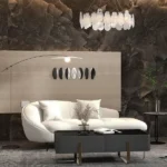 Linen Chaise Longue Sofa - Image 6