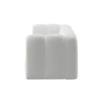 Velvet Quilted Sofa - Image 3