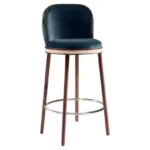 KuKu Wooden Barstool - Image 4