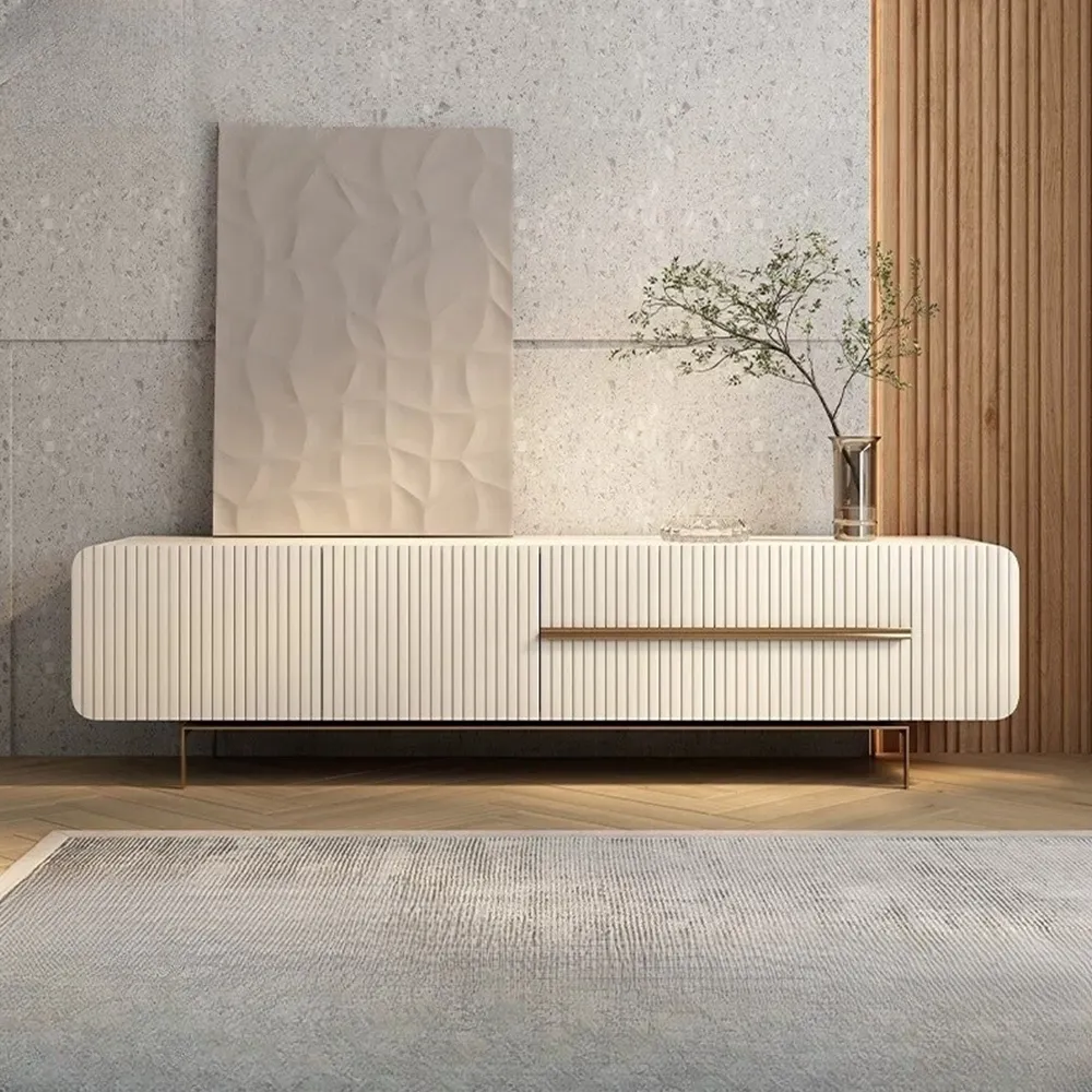 fluted-TV-stand-5.webp Infinity Beige Fluted TV Stand - Image 1