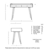 Fresco Desks With Drawers - Image 8