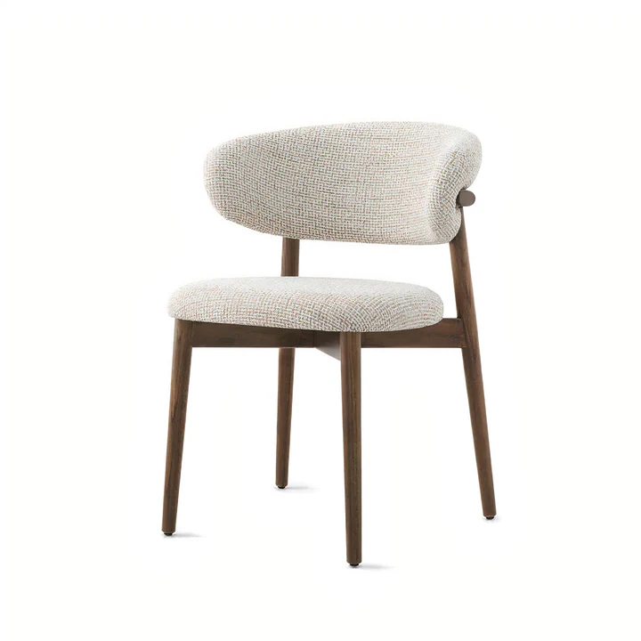 lulu-aseel-furniture-3.webp Scandinavian Bouclé Chair - Image 1
