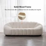 Oval Lounge Sofa - Image 4