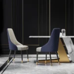 Low Armed Dining Chair Set - Image 4