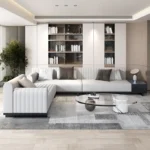 Seven Corner L-Shaped Sectional Sofa - Image 9