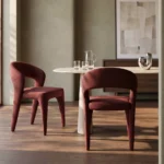 Aisa Velvet Dining Chair - Image 7
