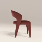 Aisa Velvet Dining Chair - Image 3