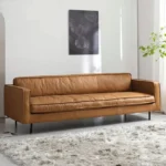 Velvet Yellow Sofa - Image 2