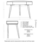 Watts Corner Wooden Desk - Image 6