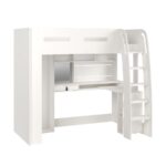 GiggleNest High Sleeper Loft Bed with Desk and Wardrobe - Image 15