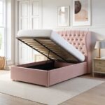 MiniMeadow Pink Ottoman Bed - Image 4