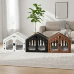 Modern Wooden Dog House - Image 7