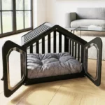 Modern Wooden Dog House - Image 3