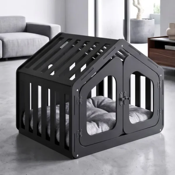 Modern Wooden Dog House