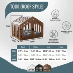 Modern Wooden Dog House - Image 5