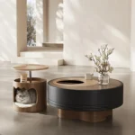Pet-Friendly Coffee Table and Side Table Set - Image 7