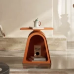 The Meow‑ning Side Table Pet-Friendly Nightstand (Copy)